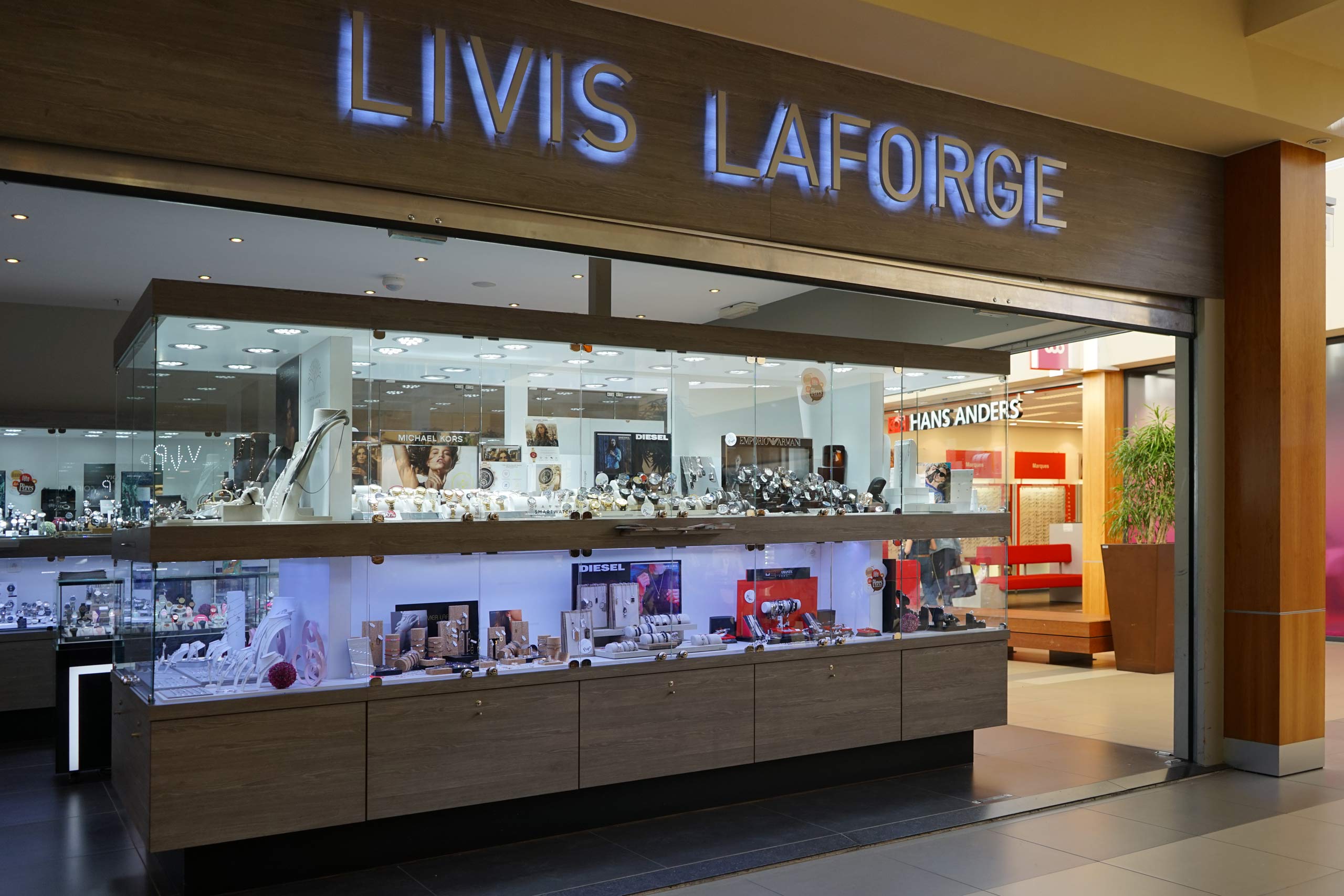 Shopping de Nivelles bijouterie Livis Laforge